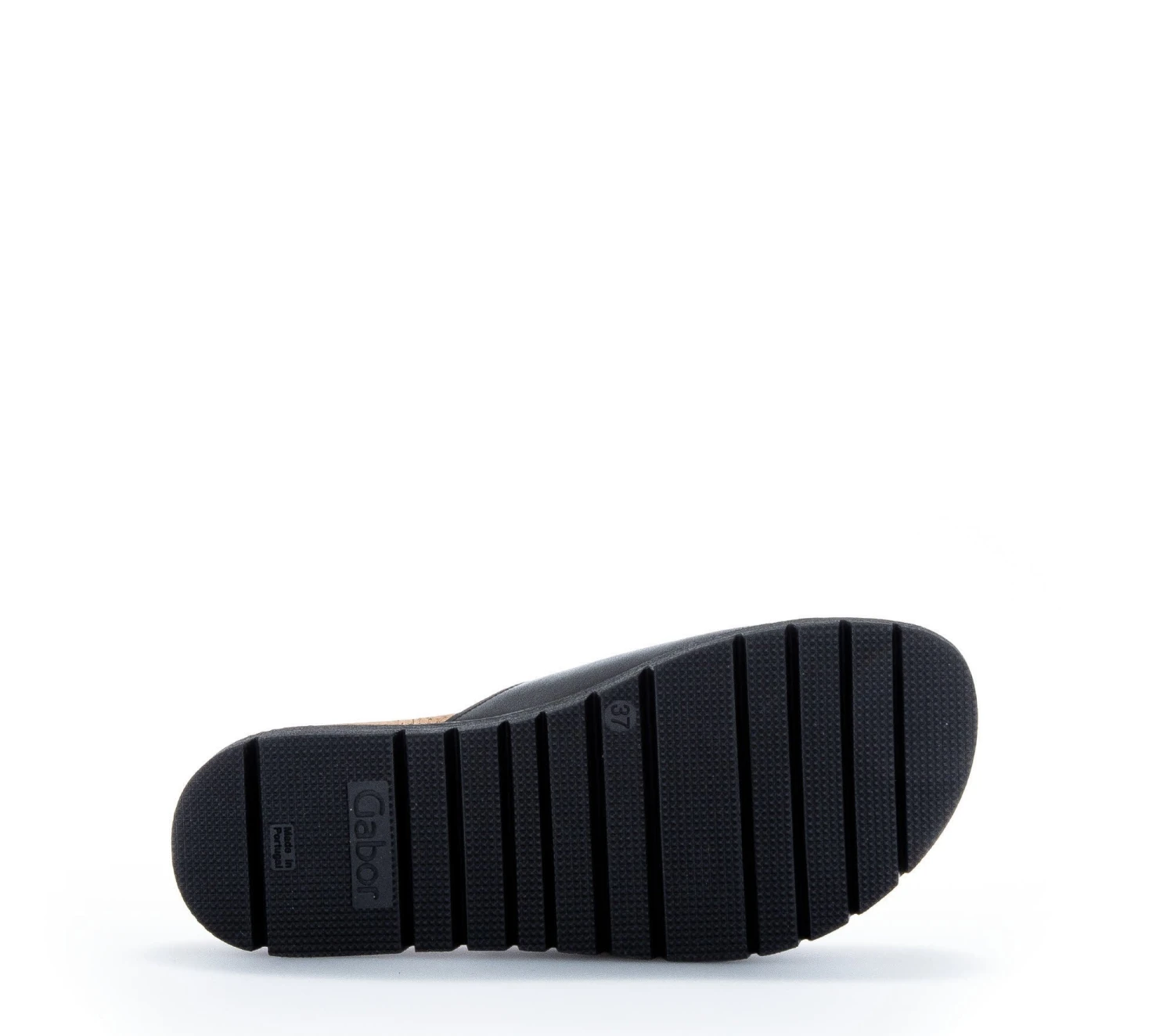 Gabor Sandalias Planas - Schwarz Kork 5 Gabor Sandalias Planas - Schwarz Kork - Imagen 3