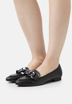 Gabor Mocasines - Schwarz/Altsilber