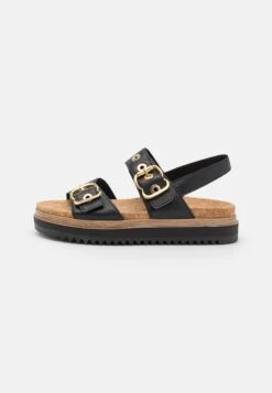 Gabor Comfort Sandalias Con Plataforma - Schwarz/Gold -Gabor Tienda 0bed5b251f3c4334afbf51af3c474fde
