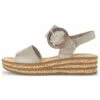 Gabor Sandalias De Cuña - Schilf