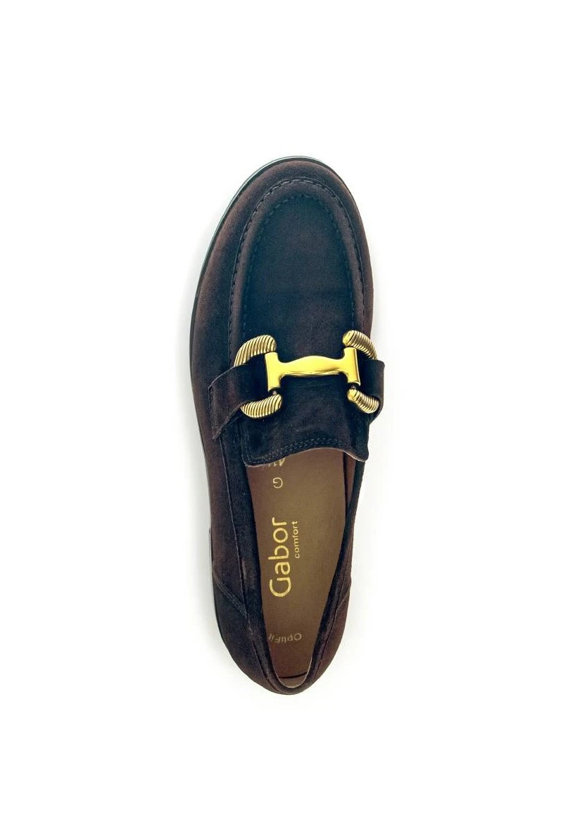 Gabor Comfort Mocasines - Mocca 4 Gabor Comfort Mocasines - Mocca - Imagen 2
