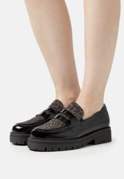 Gabor Comfort Mocasines - Black/Anthracite