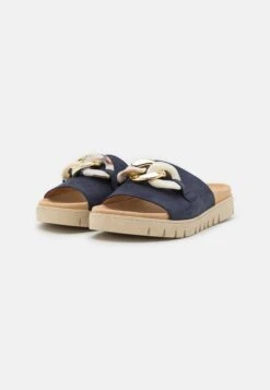 Gabor Sandalias Planas - Blue/Beige -Gabor Tienda 33065a34557b485b882f085a2b13fbc4
