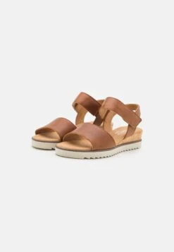 Gabor Comfort Sandalias De Cuña - Cognac -Gabor Tienda 38e6992740bf4f7b8d7f38f52a7390d6