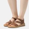 Gabor Comfort Sandalias Con Plataforma - Peanut