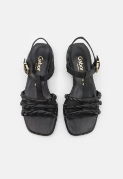 Gabor Comfort Sandalias - Schwarz/Gold -Gabor Tienda 7d6a6ad5f64c42629920cc996aee96fb