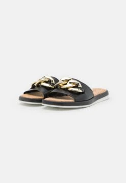 Gabor Sandalias Planas - Schwarz/Gold -Gabor Tienda 7ef4913e88ad4d56b9e3d12e69fc30c2