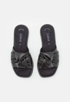 Gabor Sandalias Planas - Schwarz/Latte -Gabor Tienda 9fbf8ef8125948fc946de01ba20c83fc
