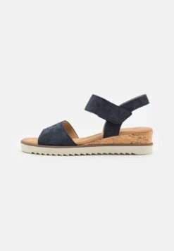 Gabor Comfort Sandalias De Cuña - Dark Blue -Gabor Tienda a3142788fbe2451b85a0f25736c2871c