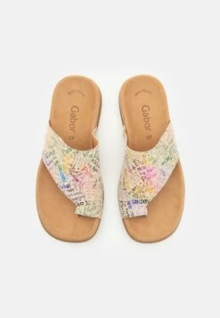 Gabor 23.700 - Sandalias De Dedo - Beige/Multi-Coloured -Gabor Tienda aee0c3520c9848fcb676daf07ddba3b8