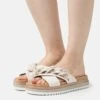 Gabor Comfort Sandalias Planas - Panna
