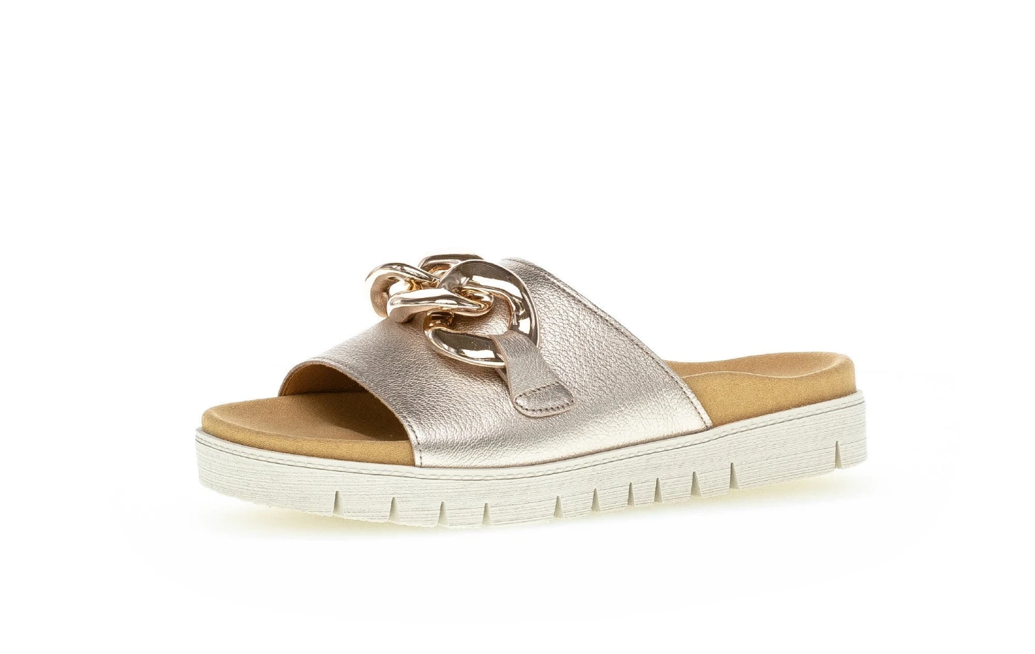 Gabor Sandalias Planas - Puder Gold 3 Gabor Sandalias Planas - Puder Gold