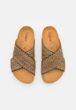 Gabor Sandalias Planas - Natur/Schwarz -Gabor Tienda f98fbfefb702475baf094dd035990f8a