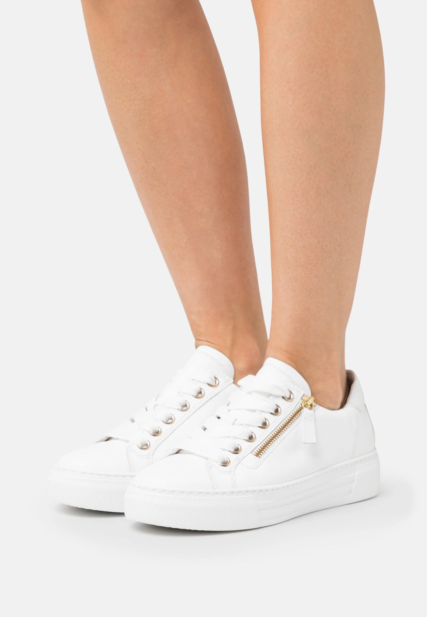 Gabor Comfort Zapatillas - Weiss/Platino/Gold 3 Gabor Comfort Zapatillas - Weiss/Platino/Gold